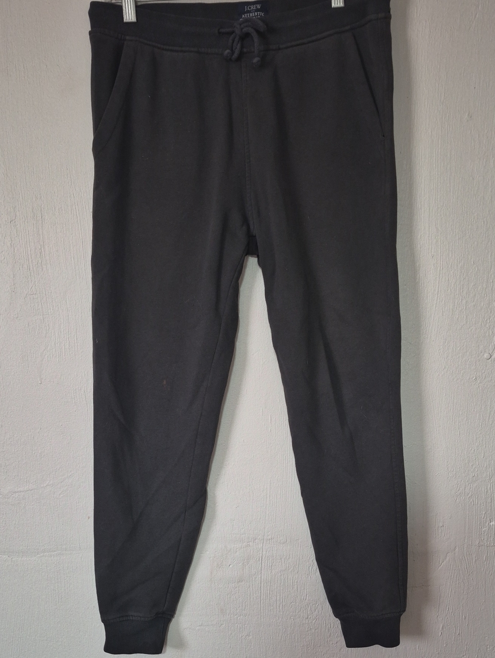 Womens J.Crew Fleece Joggers Size Medium Cotton Blend